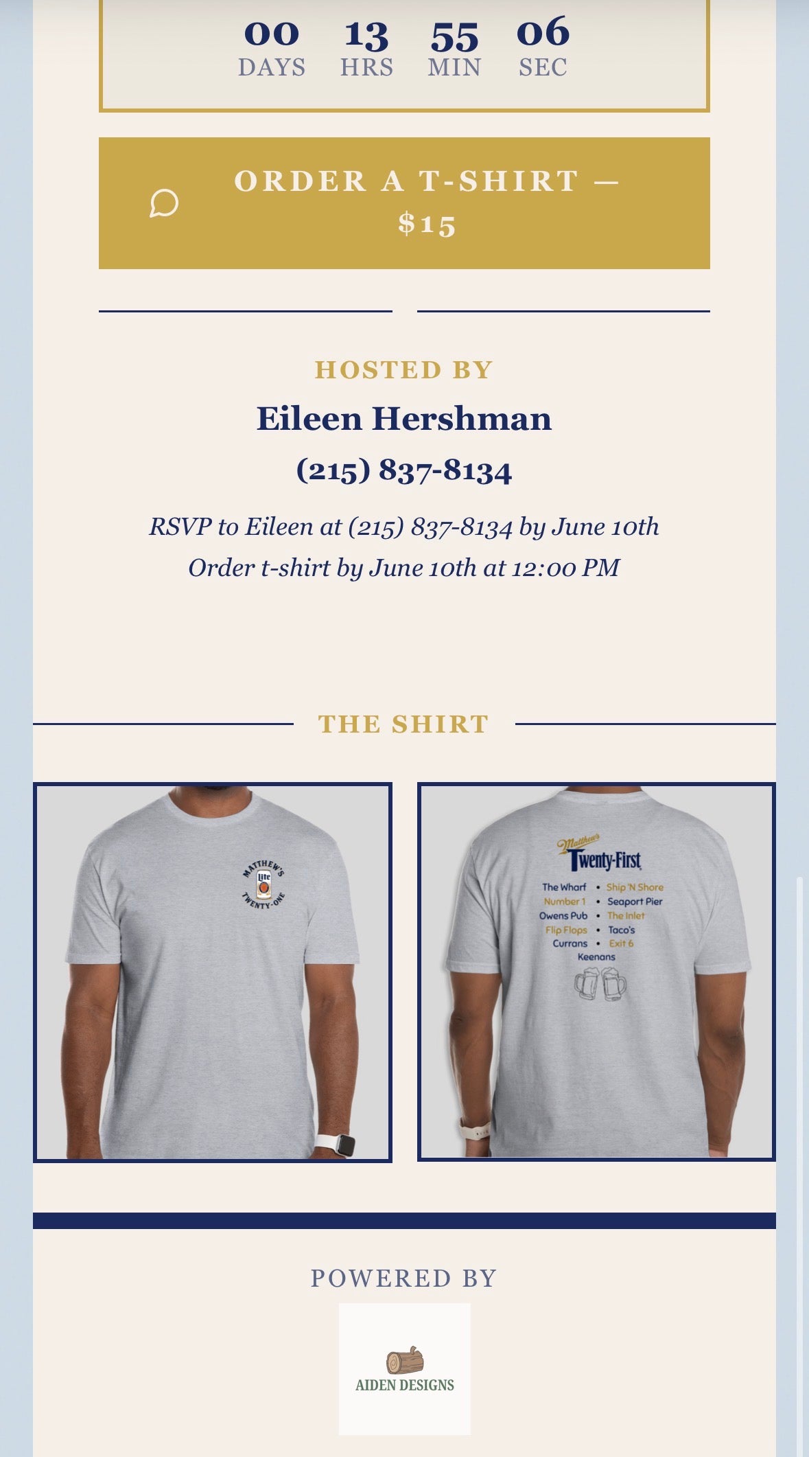 Custom Digital Invitation & RSVP Website